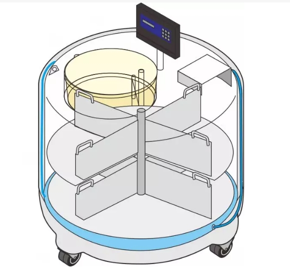 氣相液氮罐結構圖 氣相液氮罐結構圖